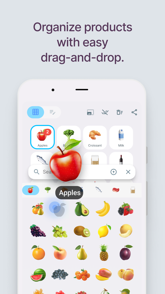 #3. Listic - Shopping list (iOS) 由: Andrei Evdokimov
