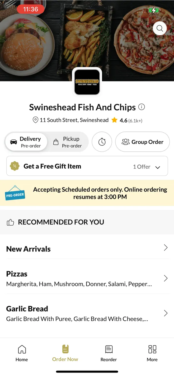 Screenshot #2 pour Swineshead Fish And Chips