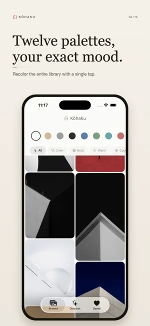 Kōhaku : AI Wallpaper. No Ads screenshot 4