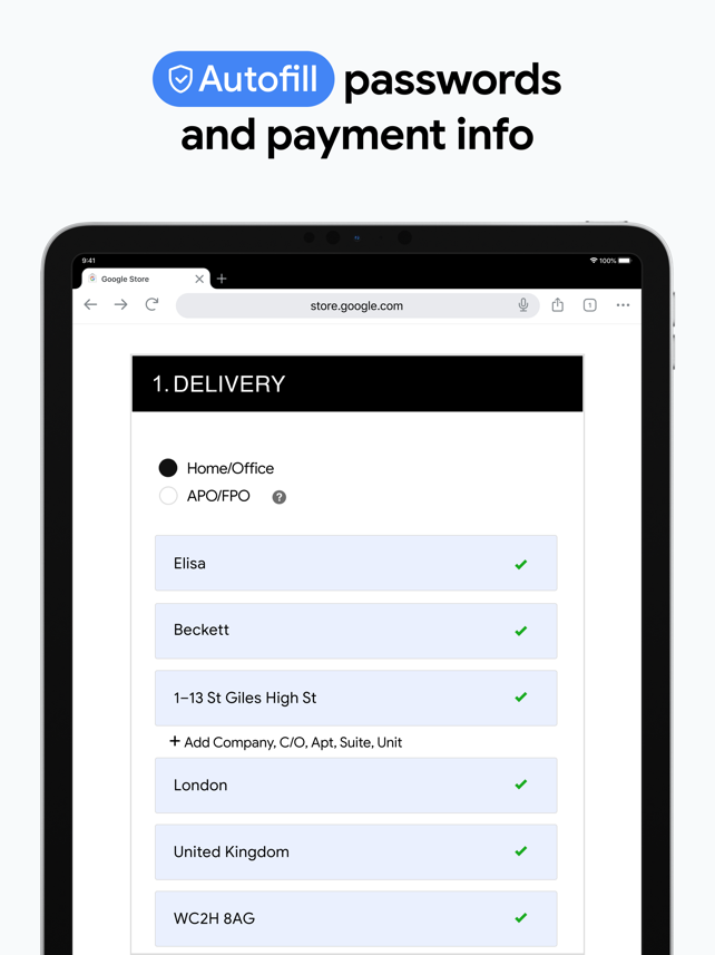 Google Chrome Screenshot