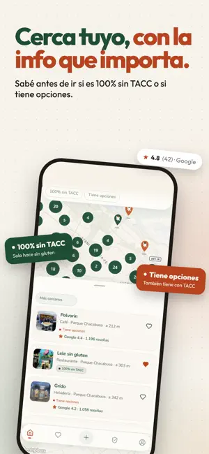 CeliMap - Mapa sin gluten screenshot 2