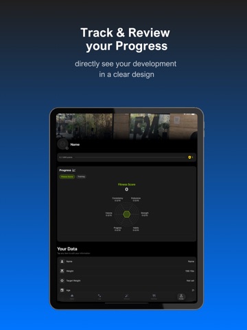 Strive Hybrid Workout Planner iPad screenshot