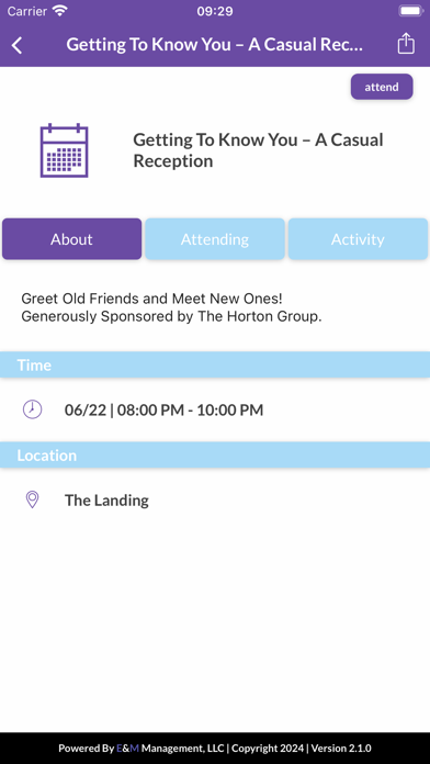 NARTS Conference Screenshot