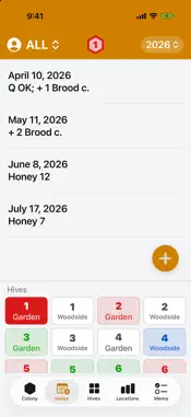 VCELY – Beekeeping Journal screenshot 2