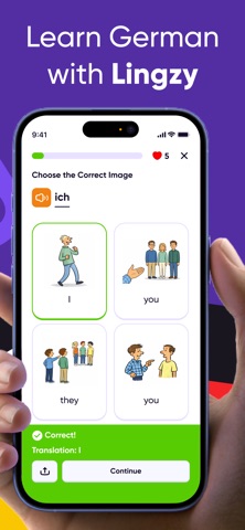 Lingzy: Learn German AI A1-C2 截圖 2