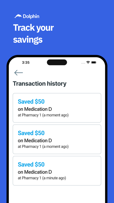 Dolphin iPhone screenshot 1 - Medical app