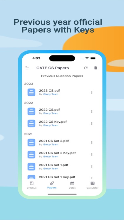 iStudy App - Syllabus & Papers screenshot-8