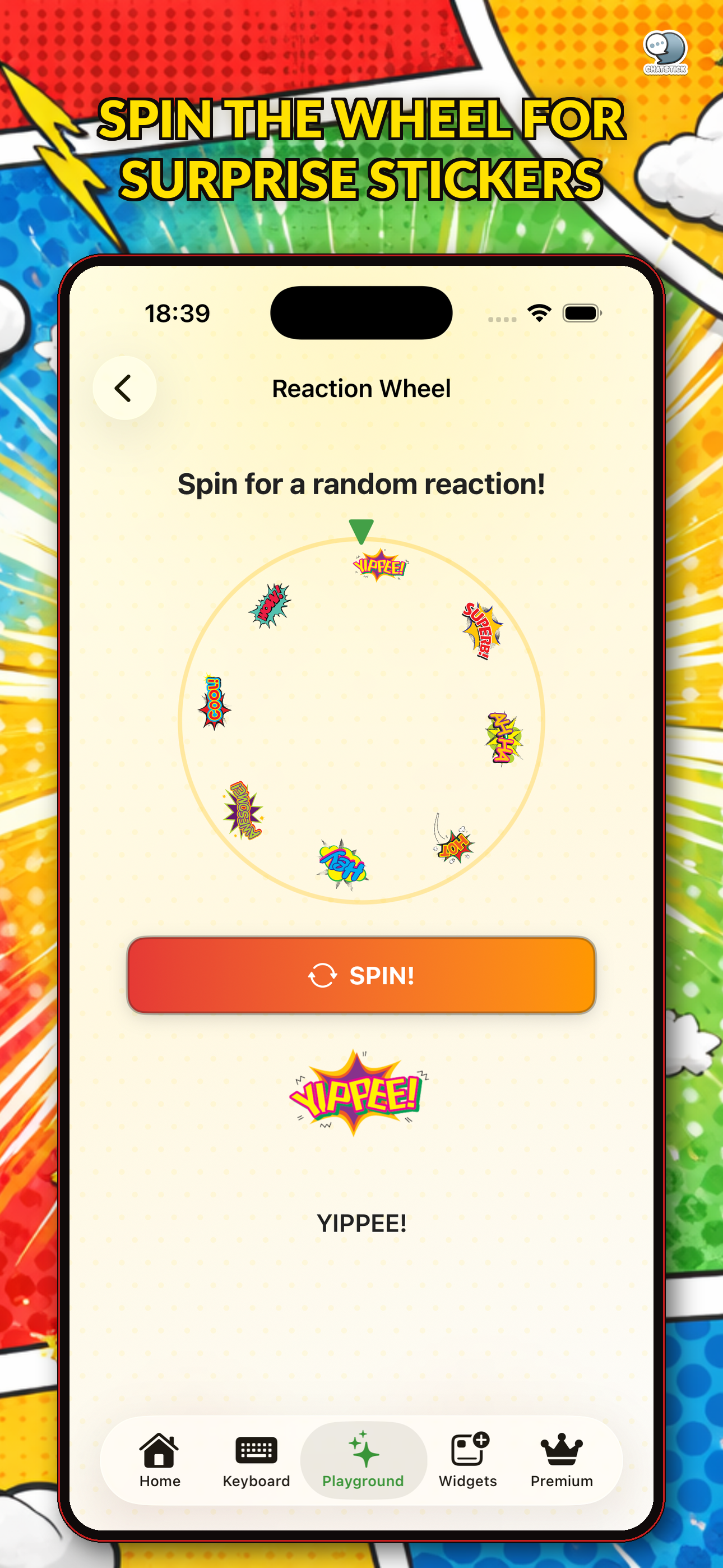 Cartoon Comics Stickers by CS