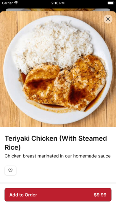 Corner Cafe UC iPhone screenshot 3 - Food & Drink app