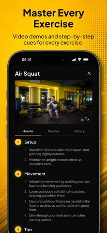 Serratus Fit: Gym Tracker iPhone screenshot