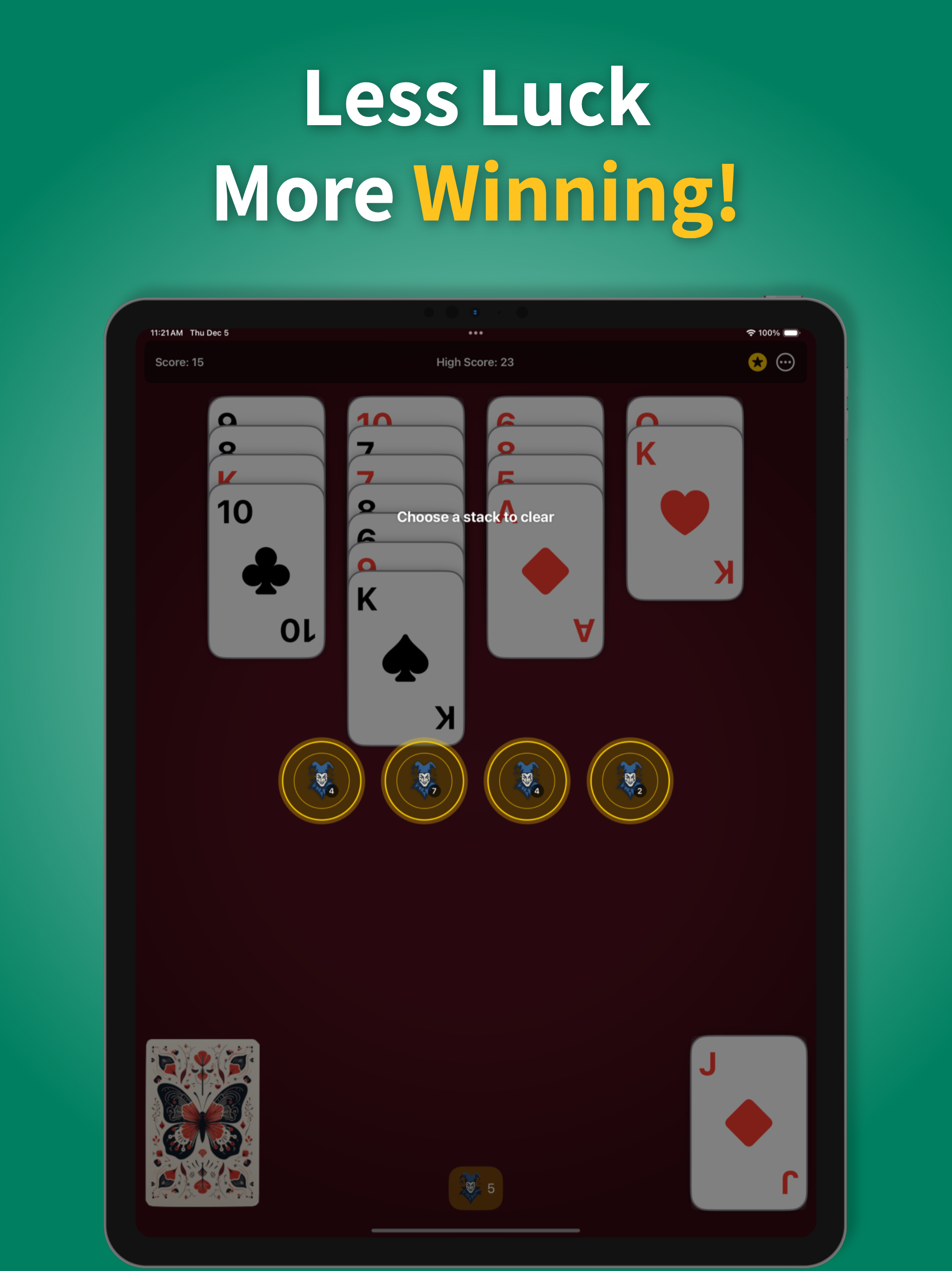 Aces Up Solitaire: Card Game screenshot 13