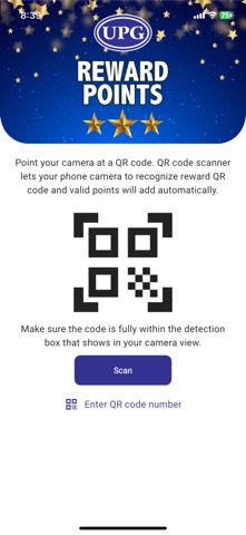 UPG Rewards screenshot