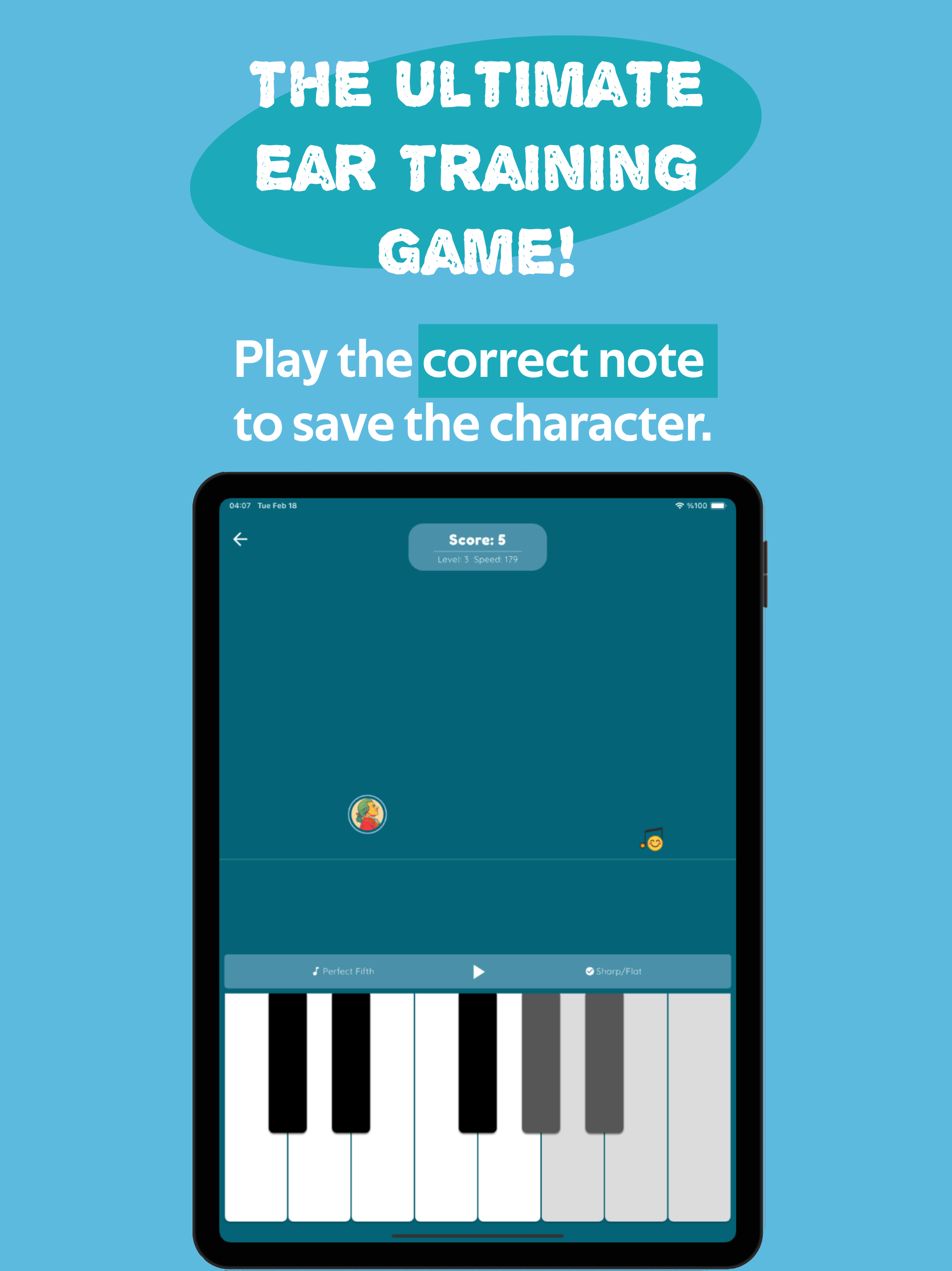 FlappyNotes: Ear Training Game screenshot 6