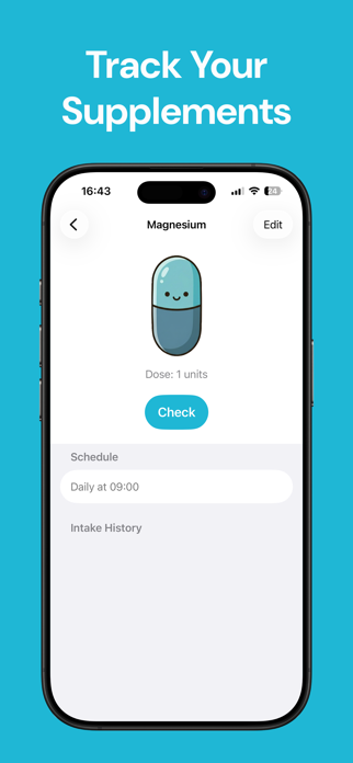 Supplement Tracker: NutriNow Screenshot 1 of 3