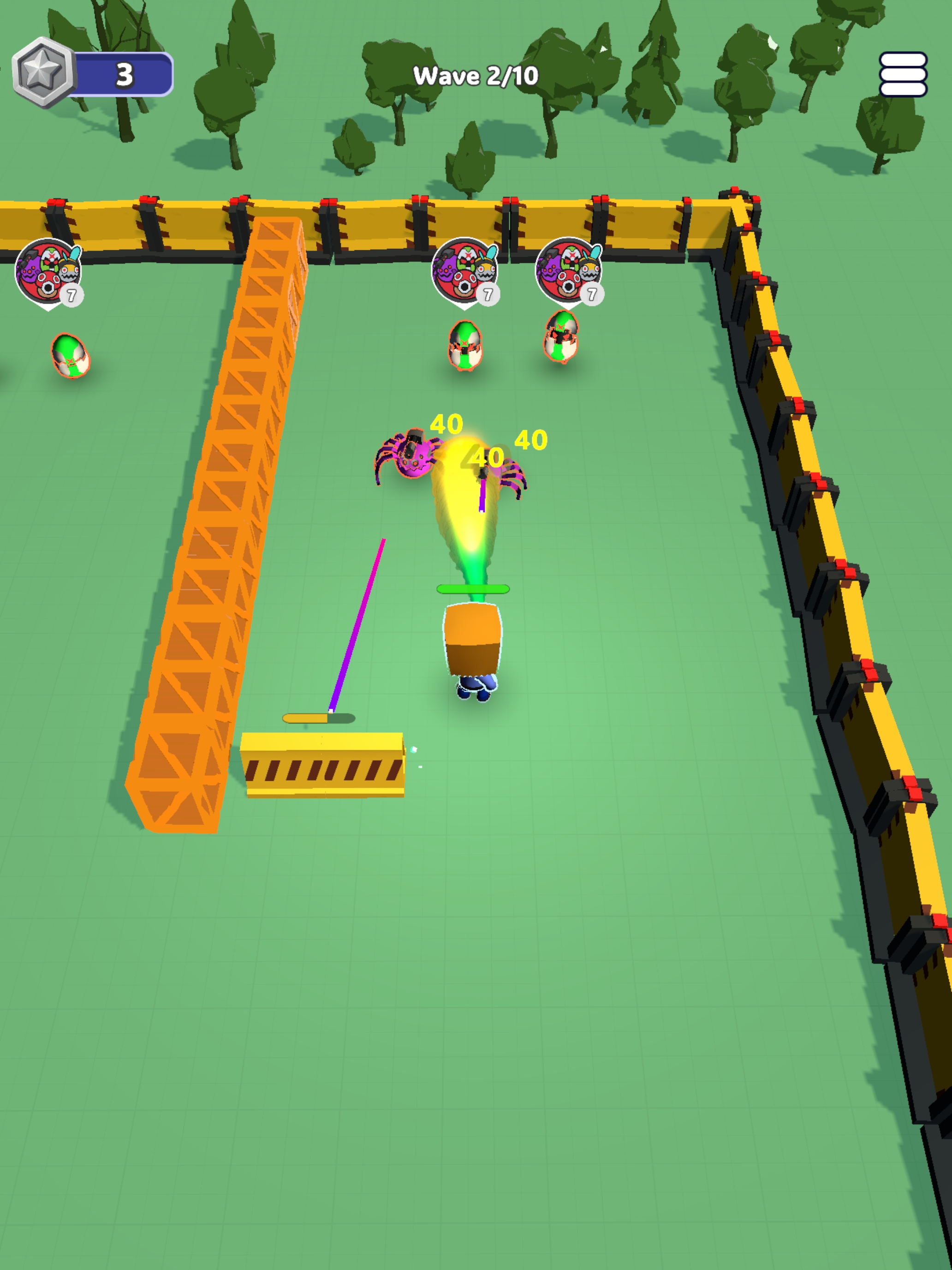 GalaxyWard: Bug Invasion screenshot 12