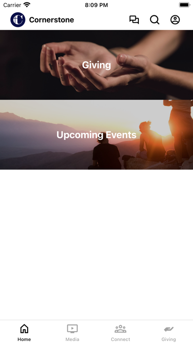 Screenshot 1 of Cornerstone PCA Church App