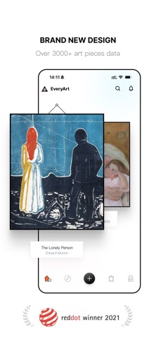EveryArt - Daily Art Gallery iPhone screenshot
