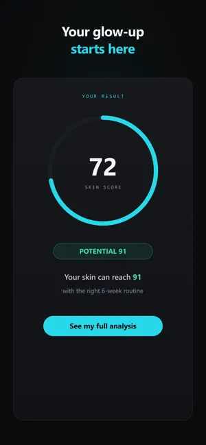 PEAK: AI Skin Analysis & Glow screenshot 1