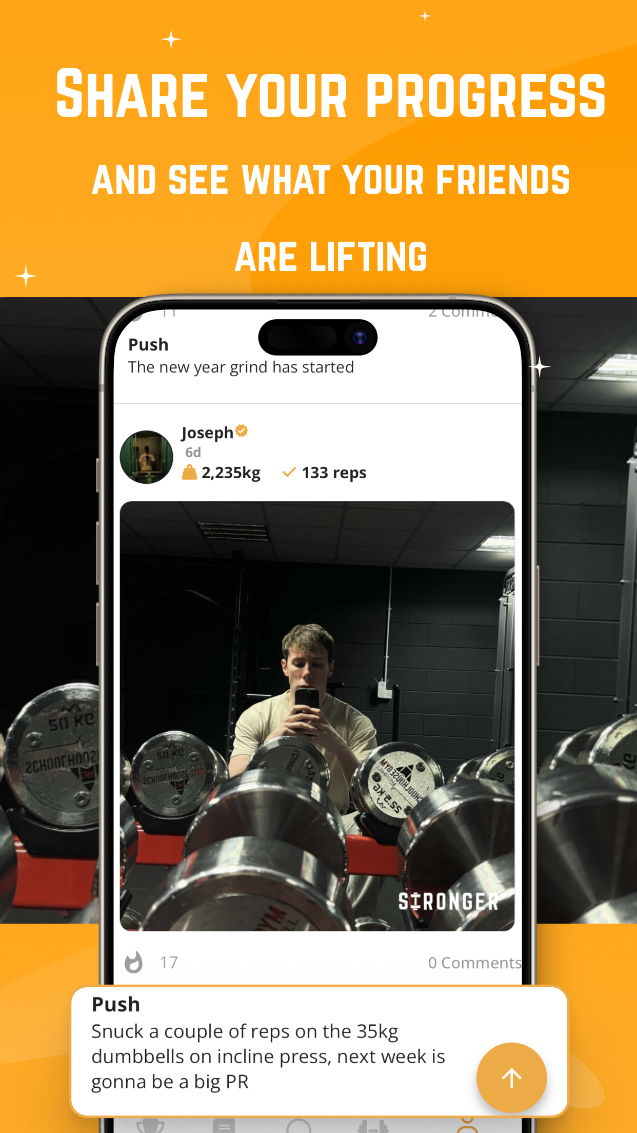 Stronger - Gym Workout Planner