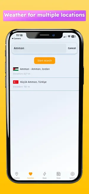 Weather Arab climate screenshot 4