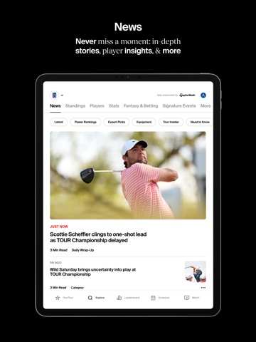 PGA TOUR iPad screenshot 10