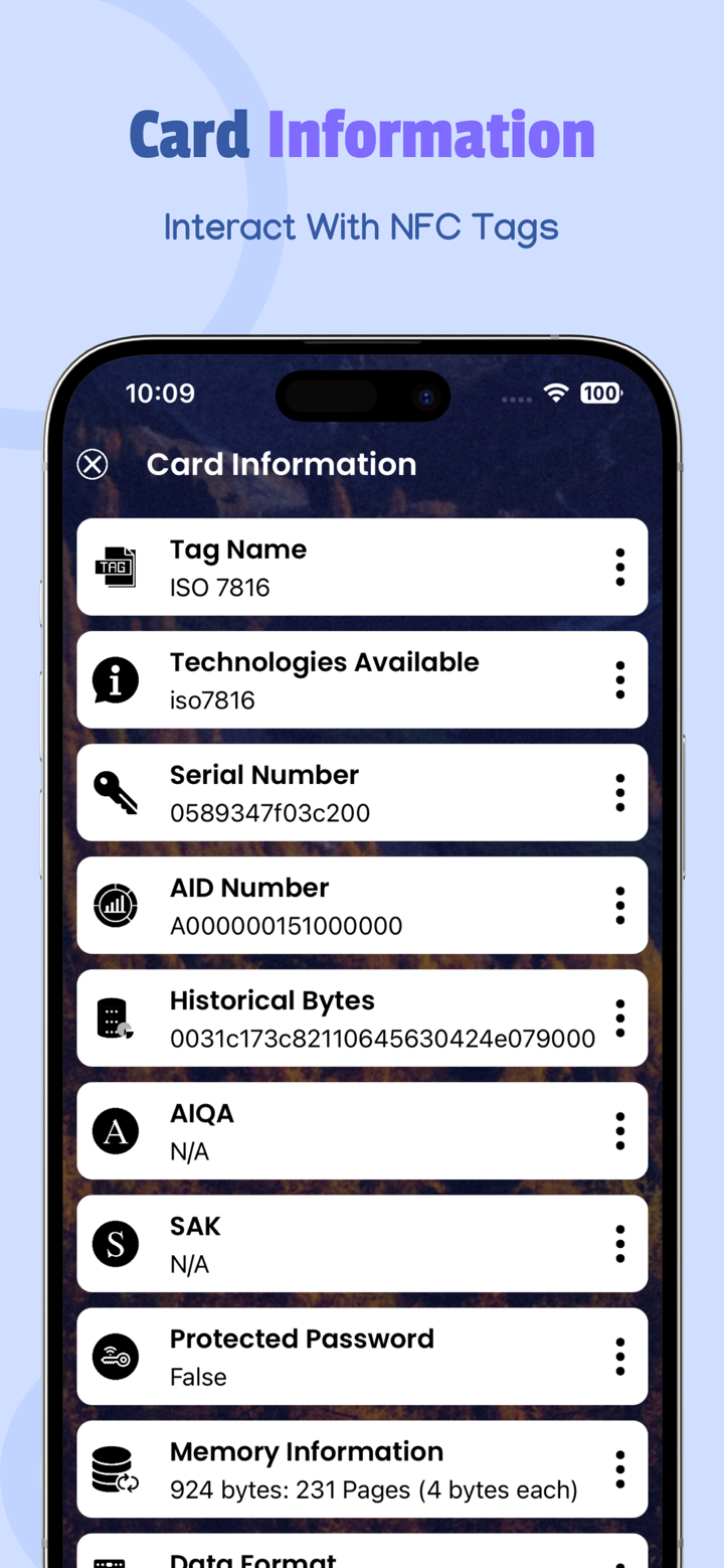 Card Wallet : NFC Reader screenshot 7