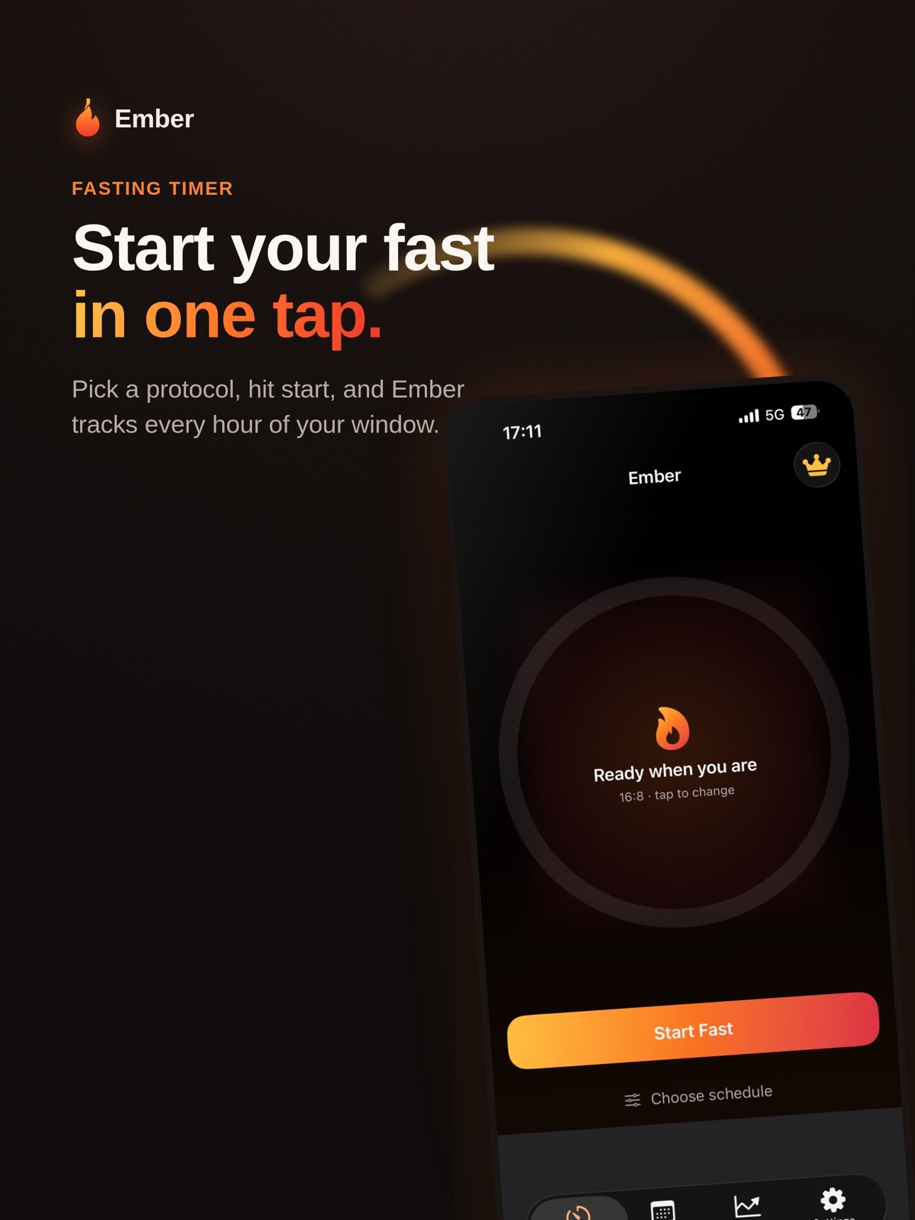 Screenshot 4 of Ember: Fasting Tracker
