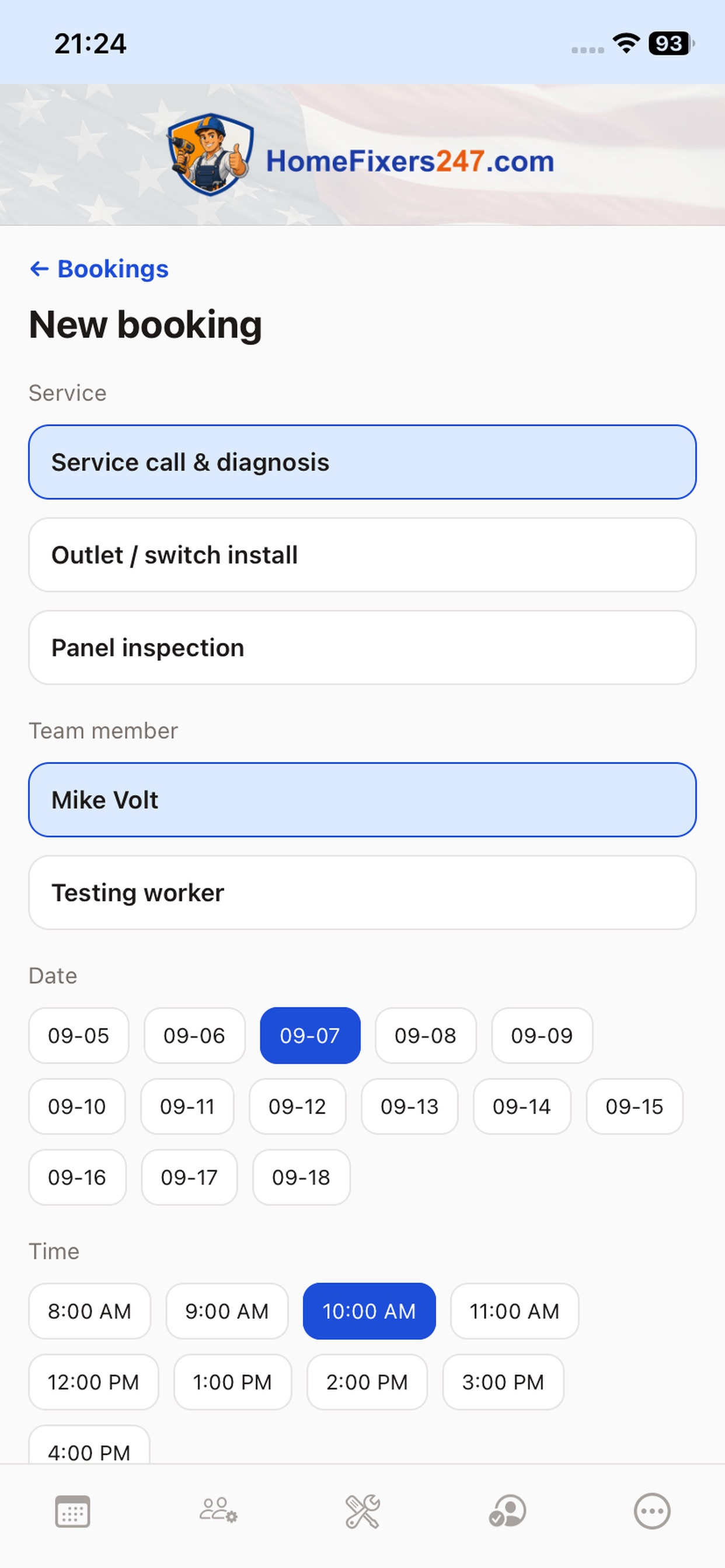 Screenshot 5 of HomeFixers 247