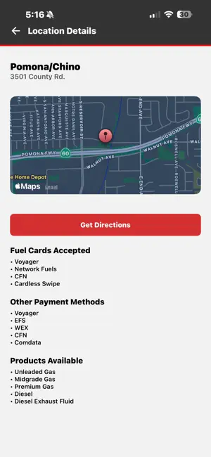 SC Fuels Site Locator screenshot 4