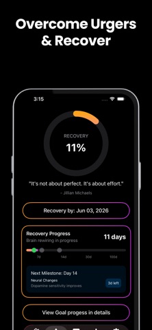 QuitHub - Addiction Recovery Screenshot 3 of 6