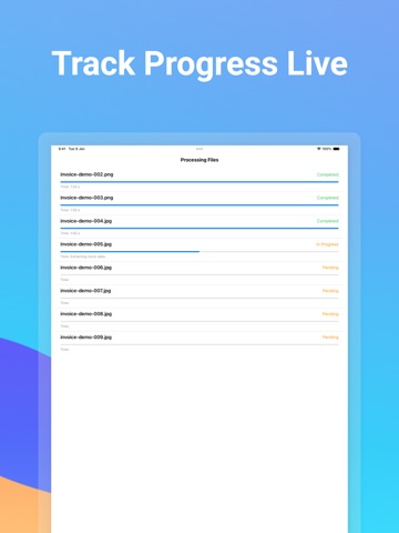 TextraFlow: AI Data Extract iPad screenshot
