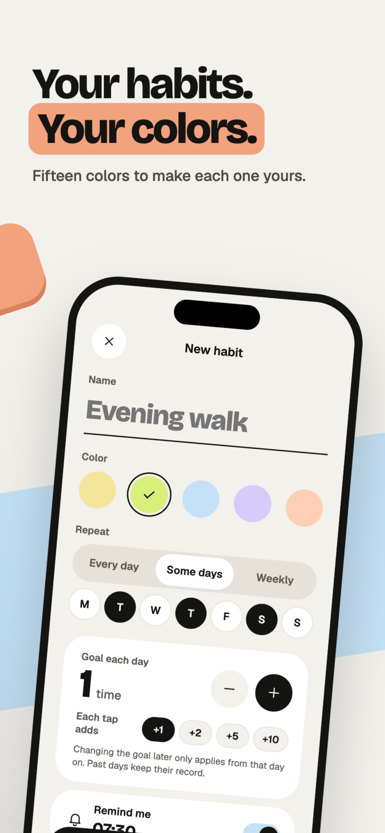 Screenshot 3 of Nonchalife: Habit Tracker