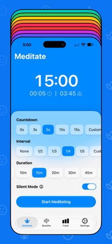 Zenti Meditation Timer Screenshot 2 of 10
