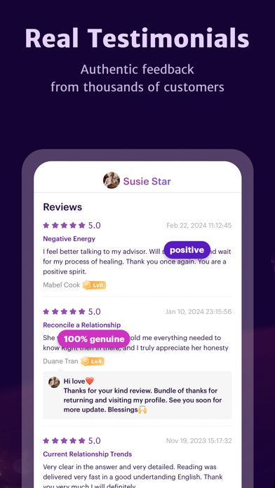 Soulight-Online Psychic Advice Screenshot