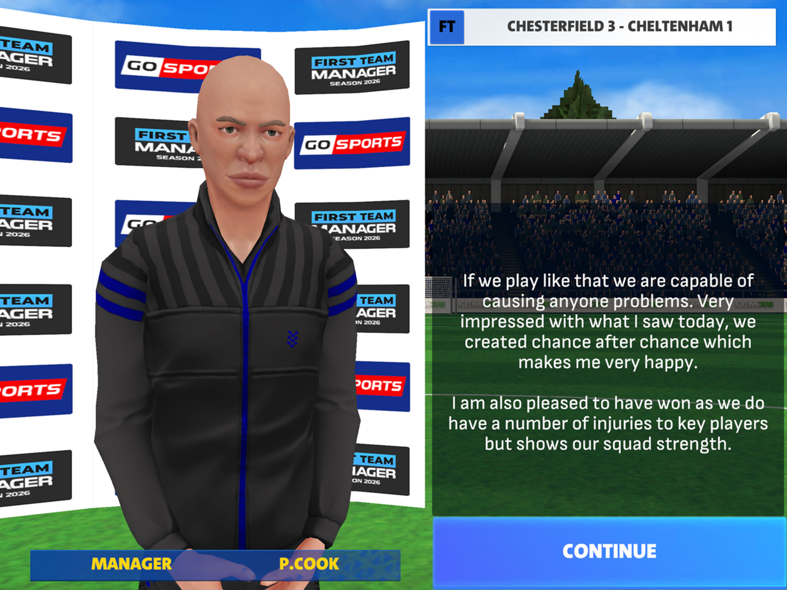 First Team Manager Season 2026