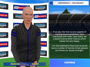 First Team Manager Season 2026 iPad screenshot