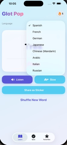 Glot Pop iPhone screenshot