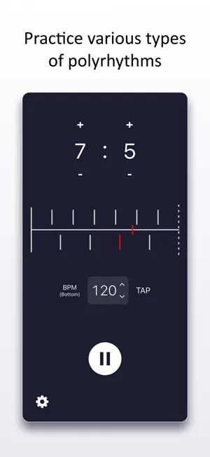 Polyrhythm - Poly Metronome screenshot 2