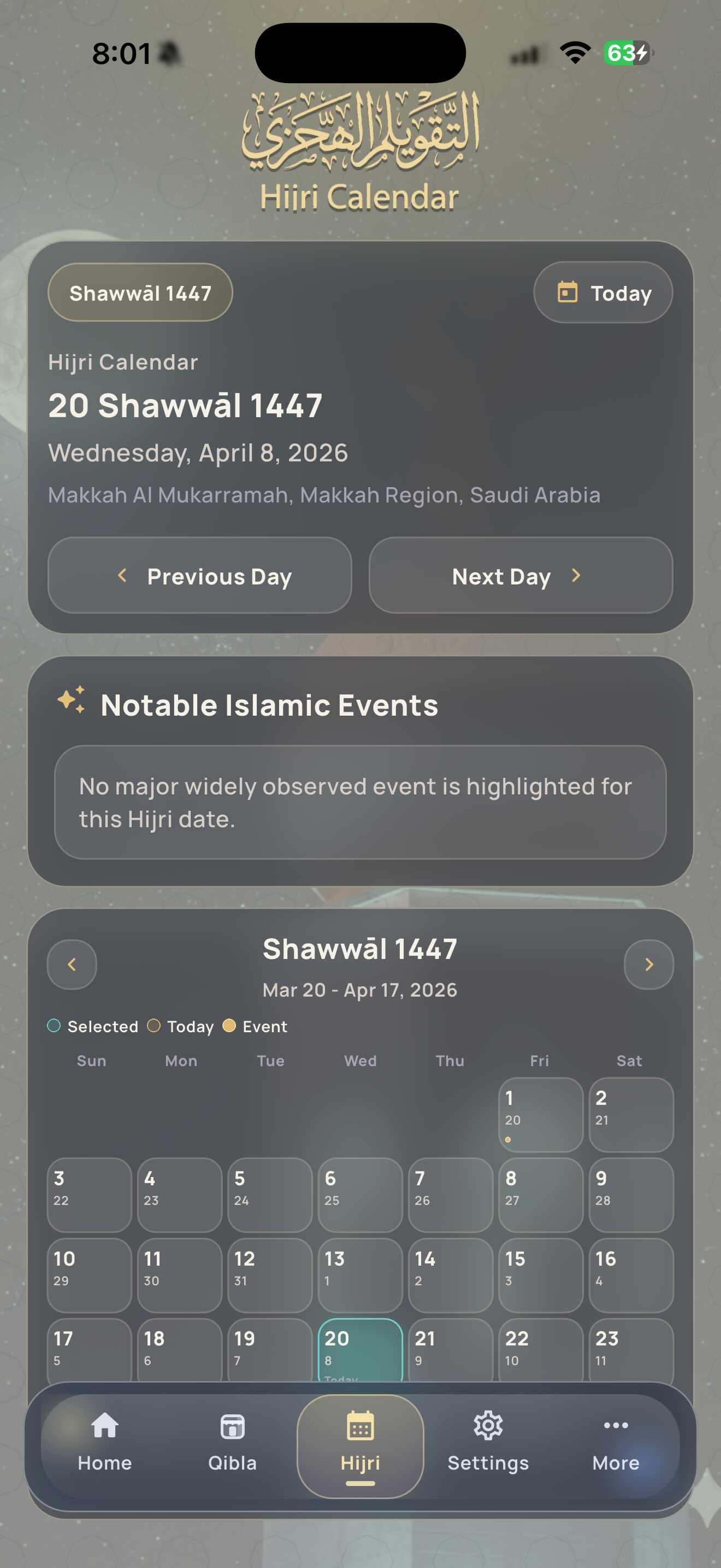 Azan by Location