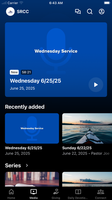 Solid Rock Christian Church iPhone screenshot 2 - Education app