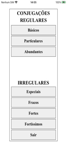 Memo Verbos screenshot