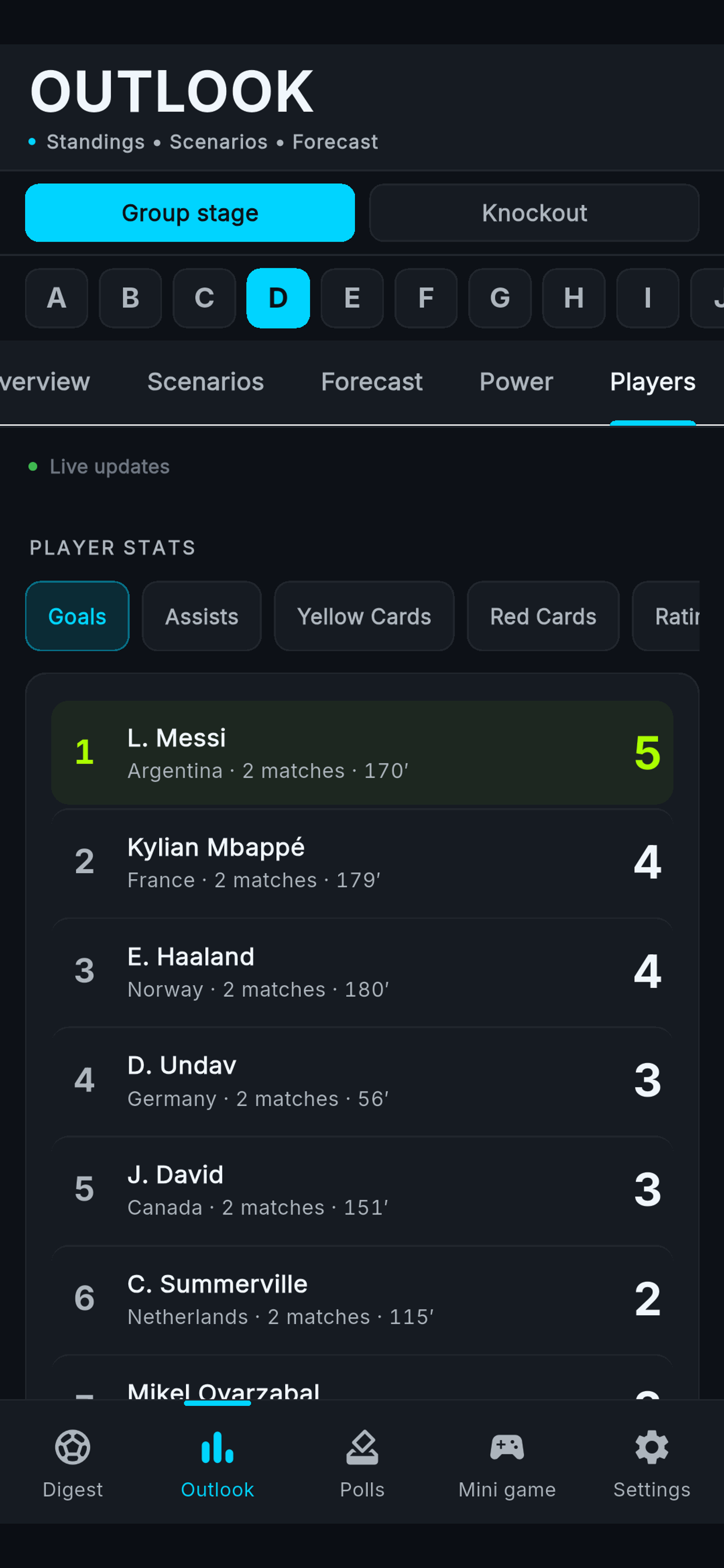 MatchPulse Football Cup 2026 screenshot 4
