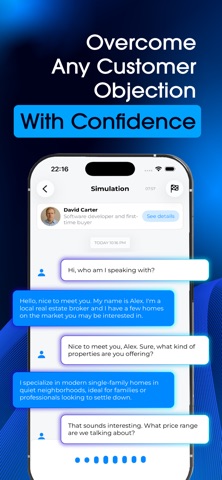 SalesGPT - AI Sales Coach iPhone screenshot