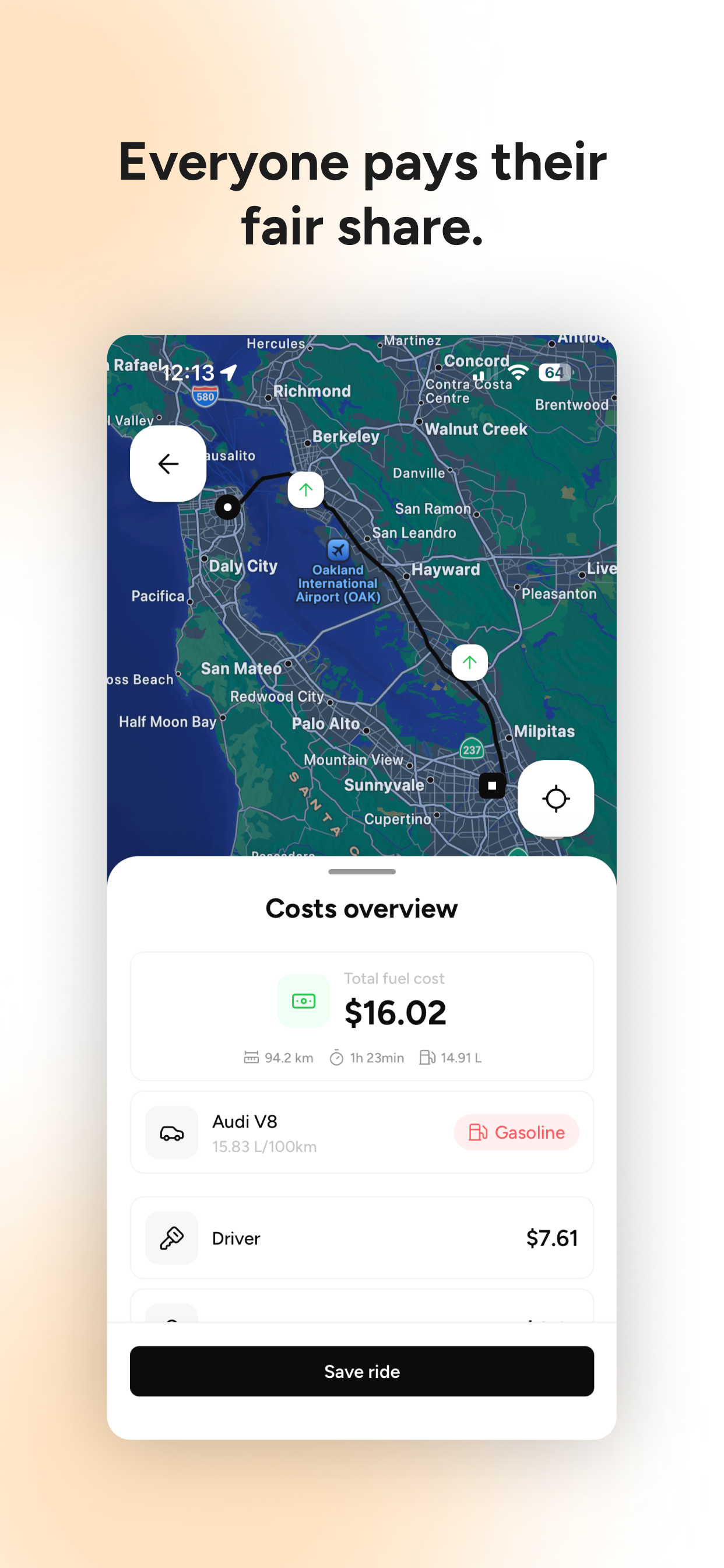 GasSplit App screenshot 3