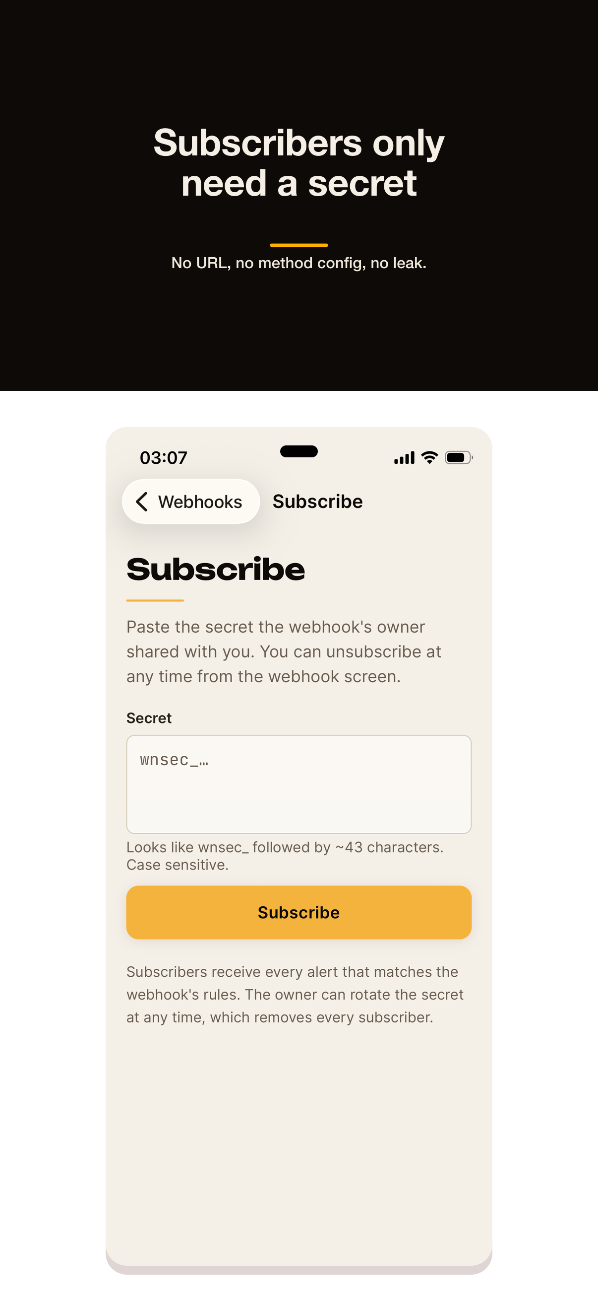Webhook Notifier screenshot 4