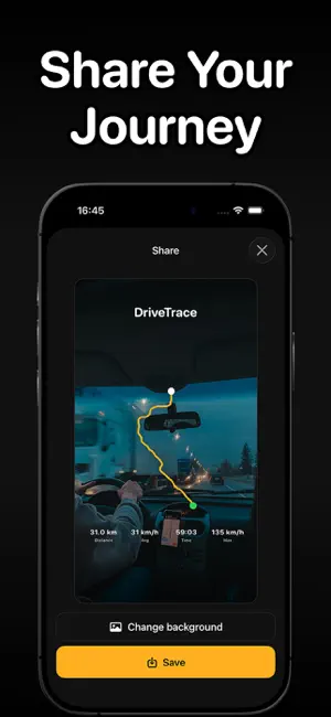 DriveTrace - Car Drive Tracker screenshot 4