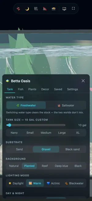 Living Glass Aquarium screenshot 4