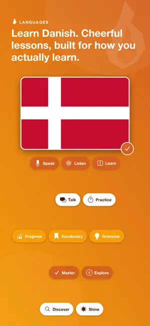 Learn Danish - BrightLingo screenshot 1