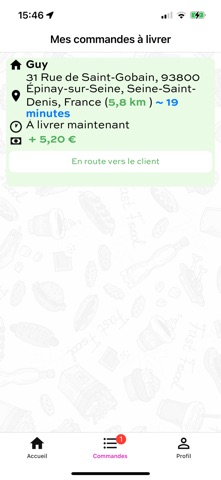 InstanEat Deliver screenshot
