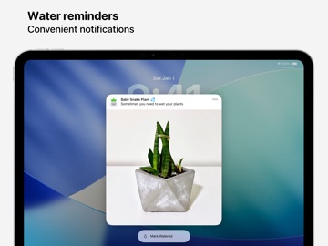 Plant Daddy — Water Reminders iPad screenshot